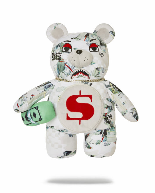 FEROCIOU$ MONEYBEAR TEDDYBEAR BACKPACK