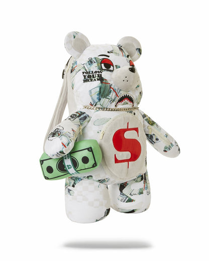 FEROCIOU$ MONEYBEAR TEDDYBEAR BACKPACK