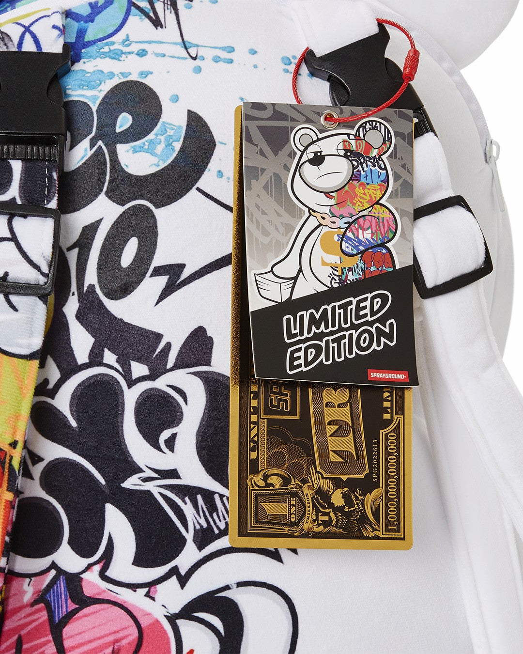 HALF GRAFF MONEYBEAR TEDDYBEAR BACKPACK