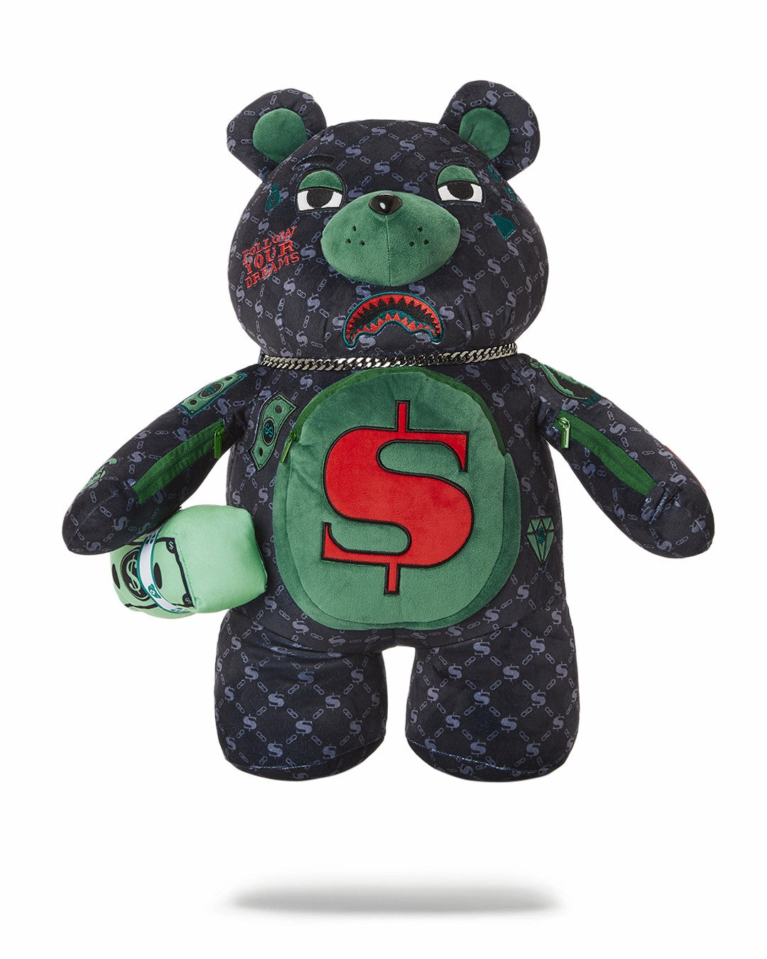 DINERO MONEYBEAR TEDDYBEAR BACKPACK