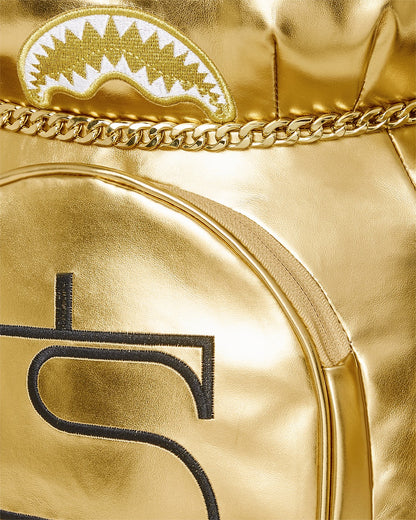 GOLD RUSH MONEYBEAR TEDDYBEAR BACKPACK