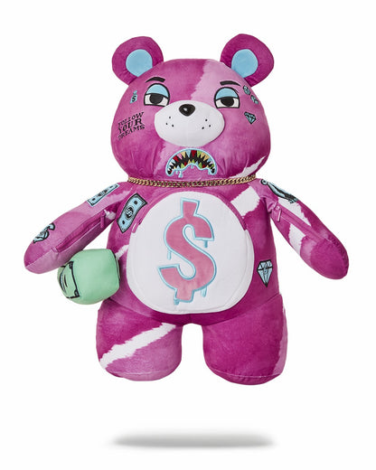 PINK PUNK MONEYBEAR TEDDYBEAR BACKPACK