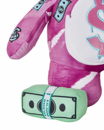 PINK PUNK MONEYBEAR TEDDYBEAR BACKPACK