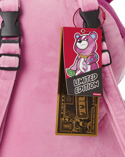 PINK PUNK MONEYBEAR TEDDYBEAR BACKPACK