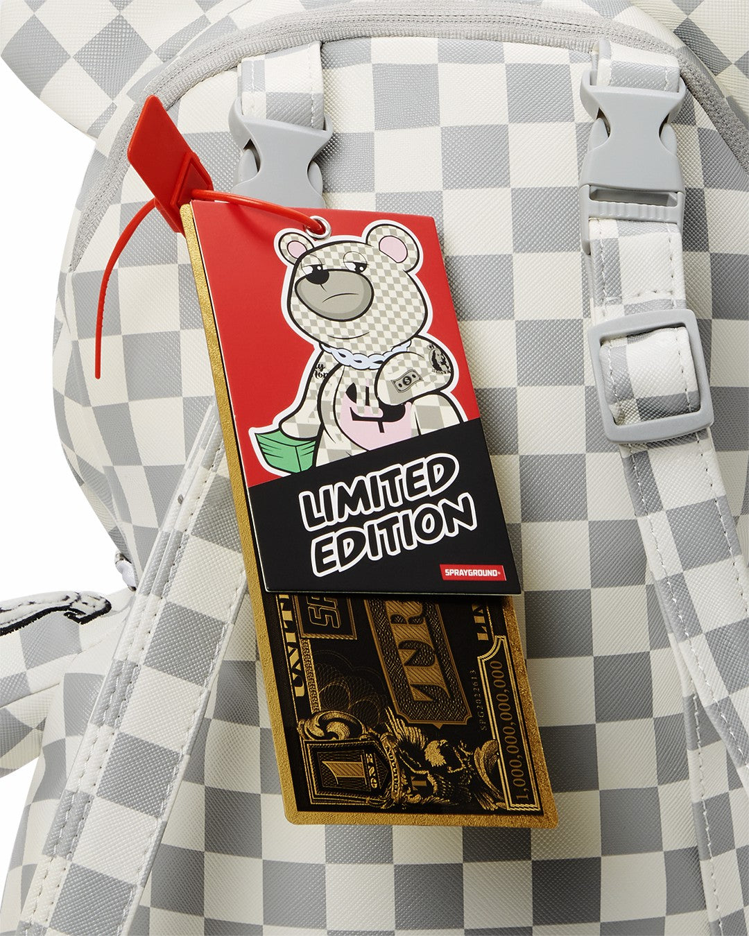 XTC LA PALAIS MEDIUM MONEYBEAR TEDDYBEAR BACKPACK