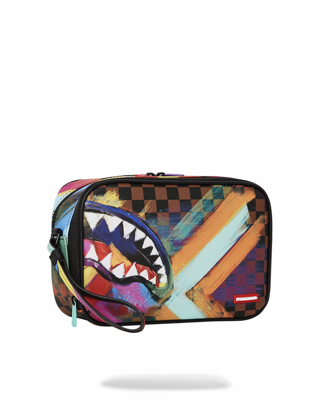 SHARKS IN PARIS CITY STREAKS TOILETRY BAG