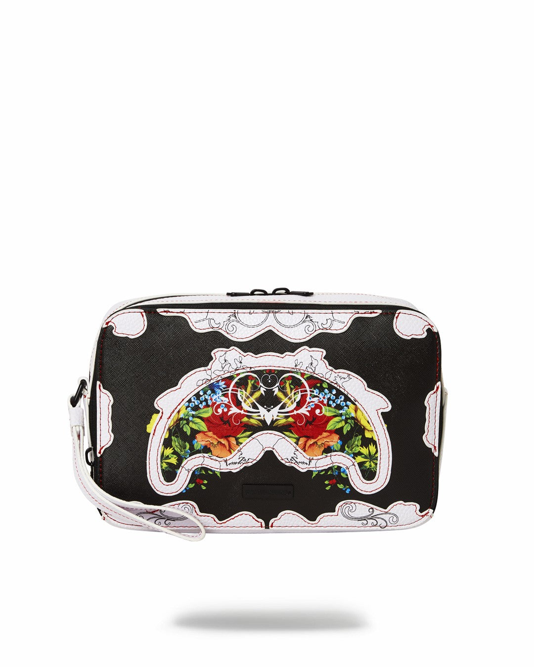 THE FLORAL CUT TOILETRY BAG