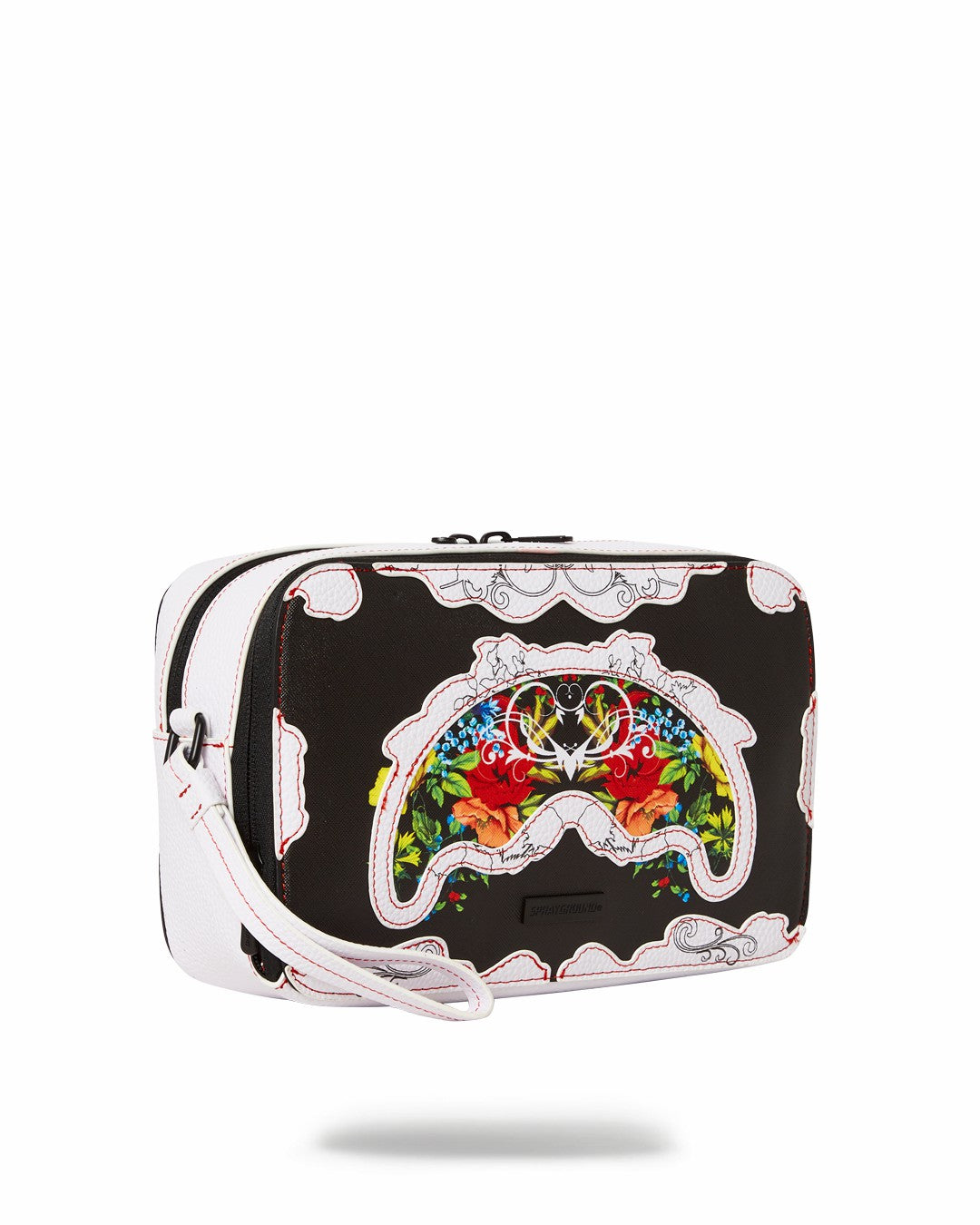 THE FLORAL CUT TOILETRY BAG