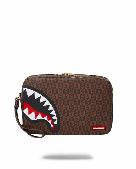 CASHIN CHECKS TOILETRY BAG