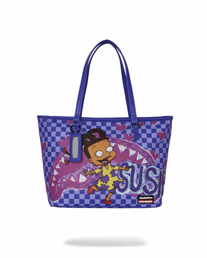 RUGRATS SUSIE CRAYON SHARK MESSENGER TOTE