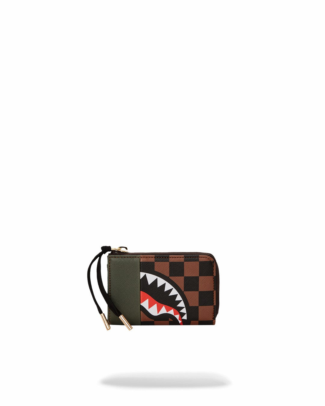 EXTERIOR GOLD ZIP POCKET SHARKS IN PARIS WALLET