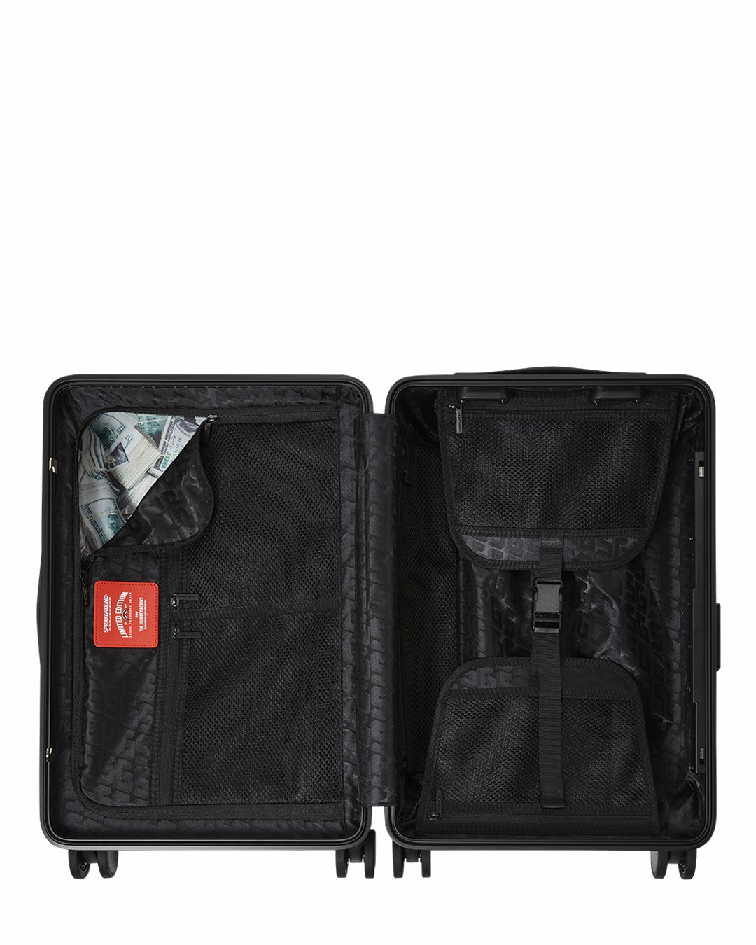 MIND TRIP SHARK DOSE SHARKNAUTICS HARDSHELL CARRY-ON LUGGAGE