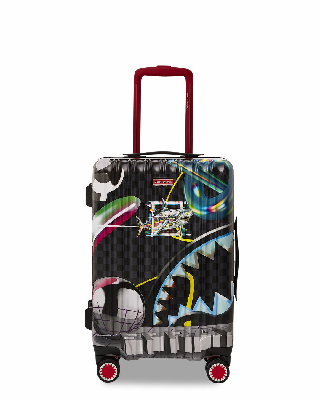 MIND TRIP SHARK DOSE SHARKNAUTICS HARDSHELL CARRY-ON LUGGAGE