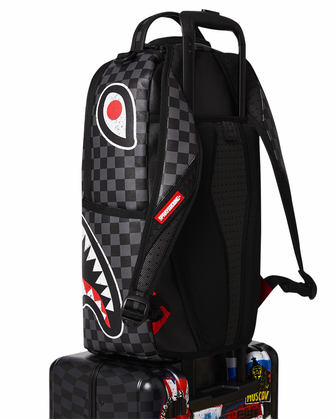 GLOBAL MOGUL UNLIMITED MILES SHARKNAUTICS HARDSHELL CARRY-ON LUGGAGE