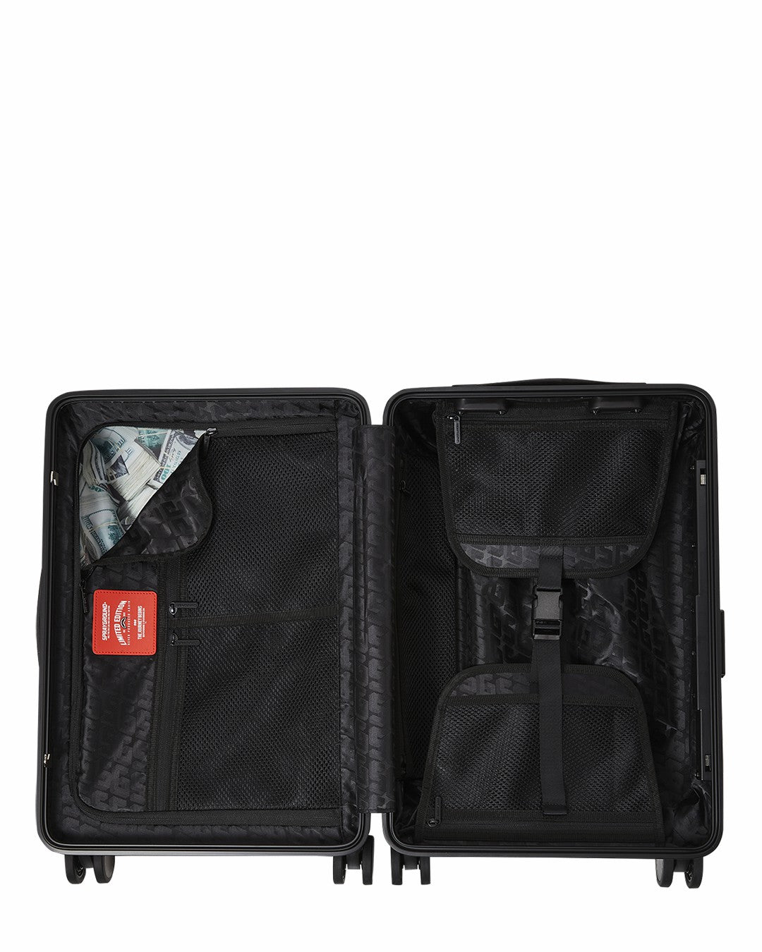 GLOBAL MOGUL UNLIMITED MILES SHARKNAUTICS HARDSHELL CARRY-ON LUGGAGE