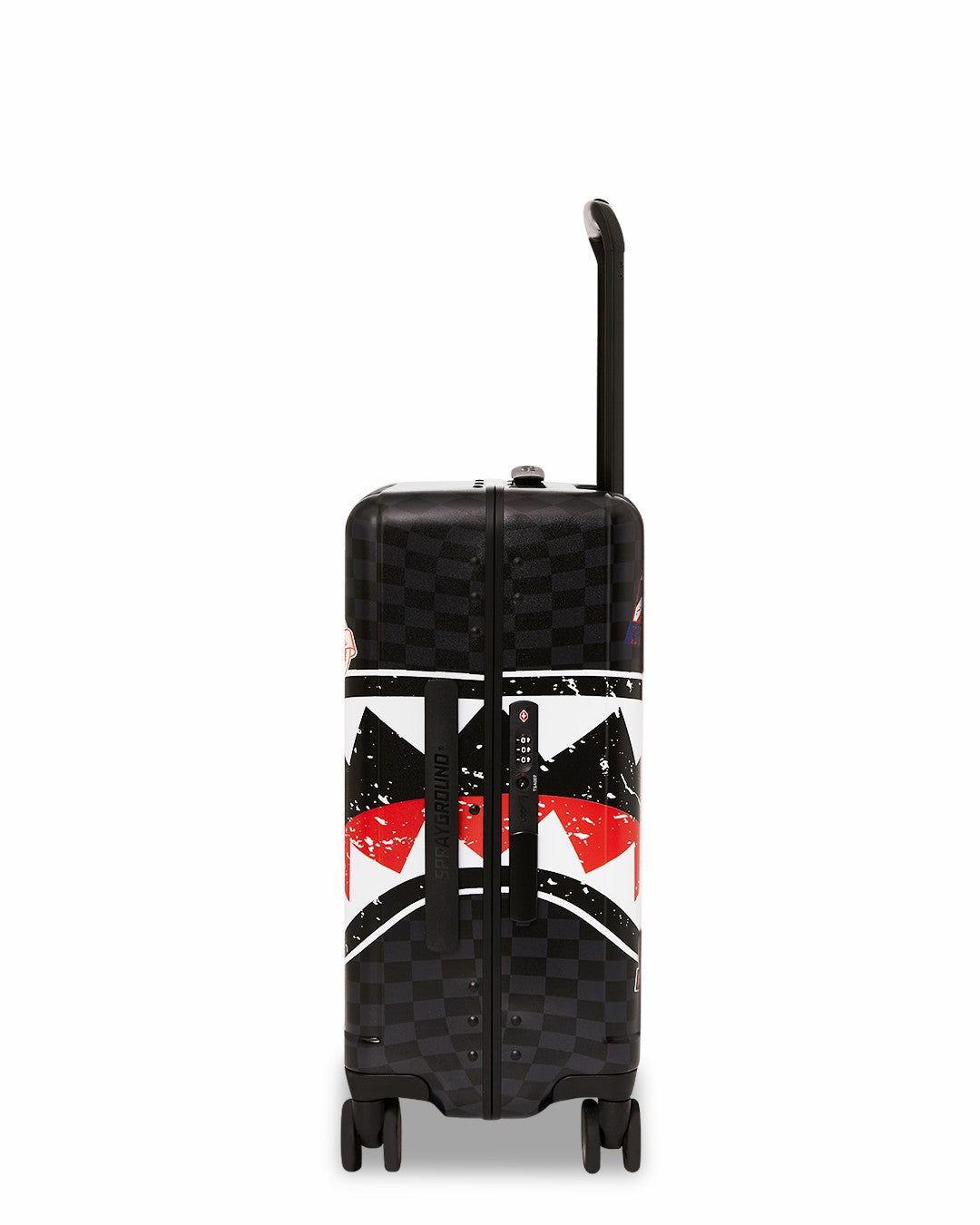 GLOBAL MOGUL UNLIMITED MILES SHARKNAUTICS HARDSHELL CARRY-ON LUGGAGE