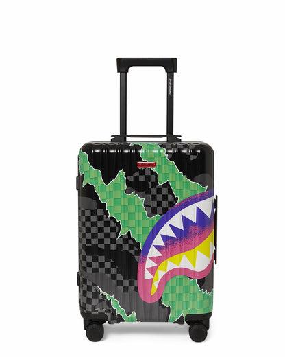 THE WILD ONE SHARKNAUTICS HARDSHELL CARRY-ON LUGGAGE
