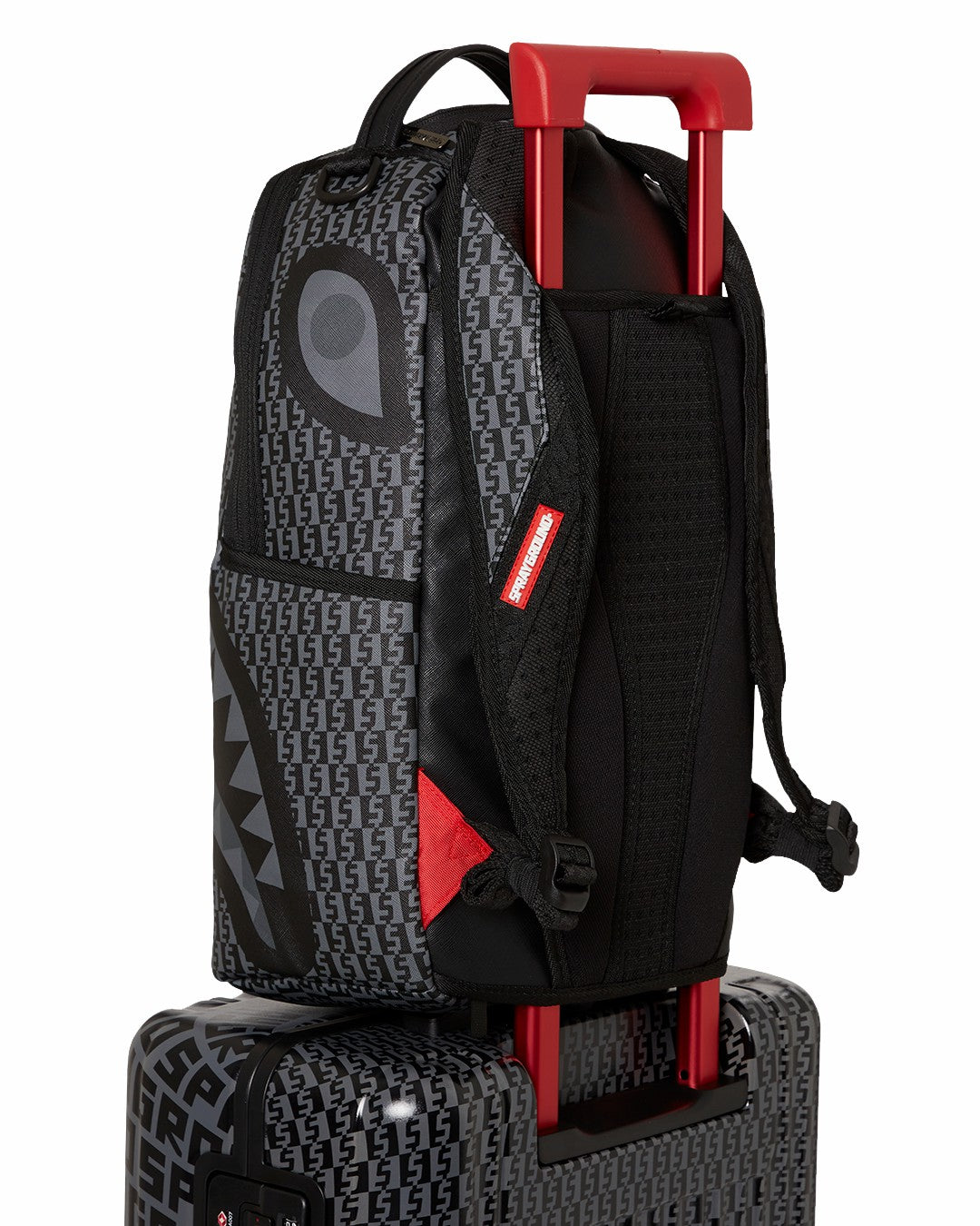 SHARKFINITY STEALTH PILOT SHARKNAUTICS HARDSHELL CARRY-ON LUGGAGE