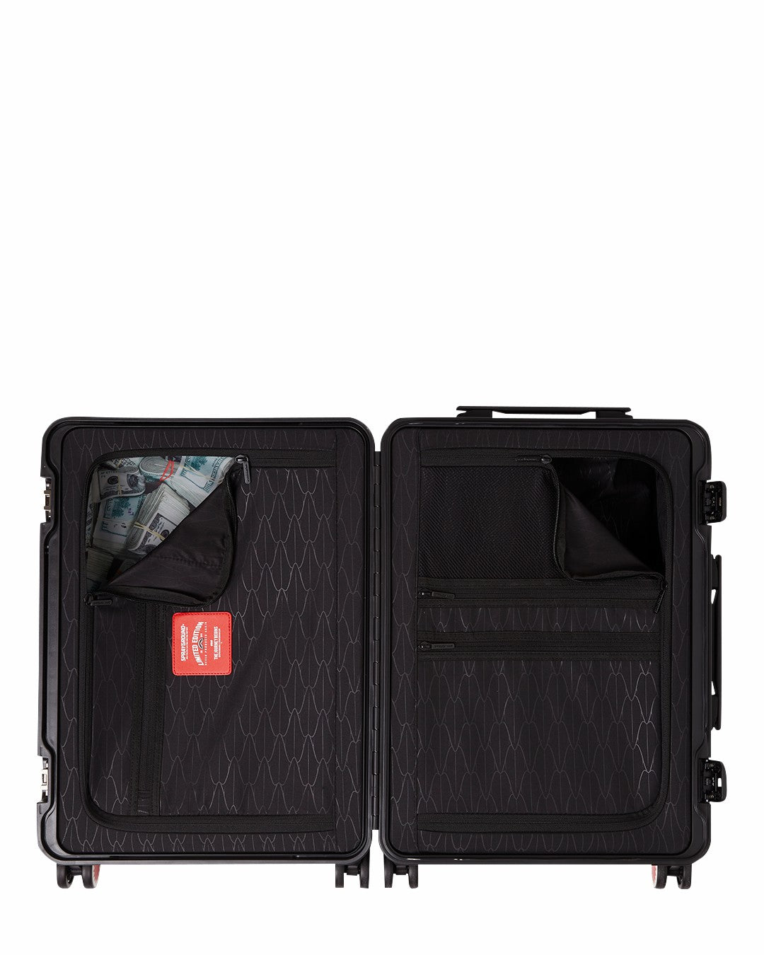 SHARKFINITY STEALTH PILOT SHARKNAUTICS HARDSHELL CARRY-ON LUGGAGE