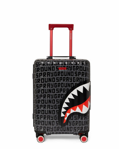 SHARKFINITY STEALTH PILOT SHARKNAUTICS HARDSHELL CARRY-ON LUGGAGE