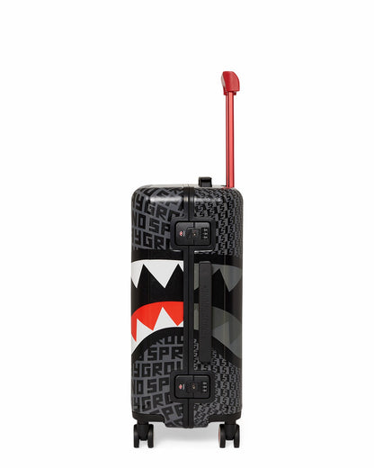 SHARKFINITY STEALTH PILOT SHARKNAUTICS HARDSHELL CARRY-ON LUGGAGE