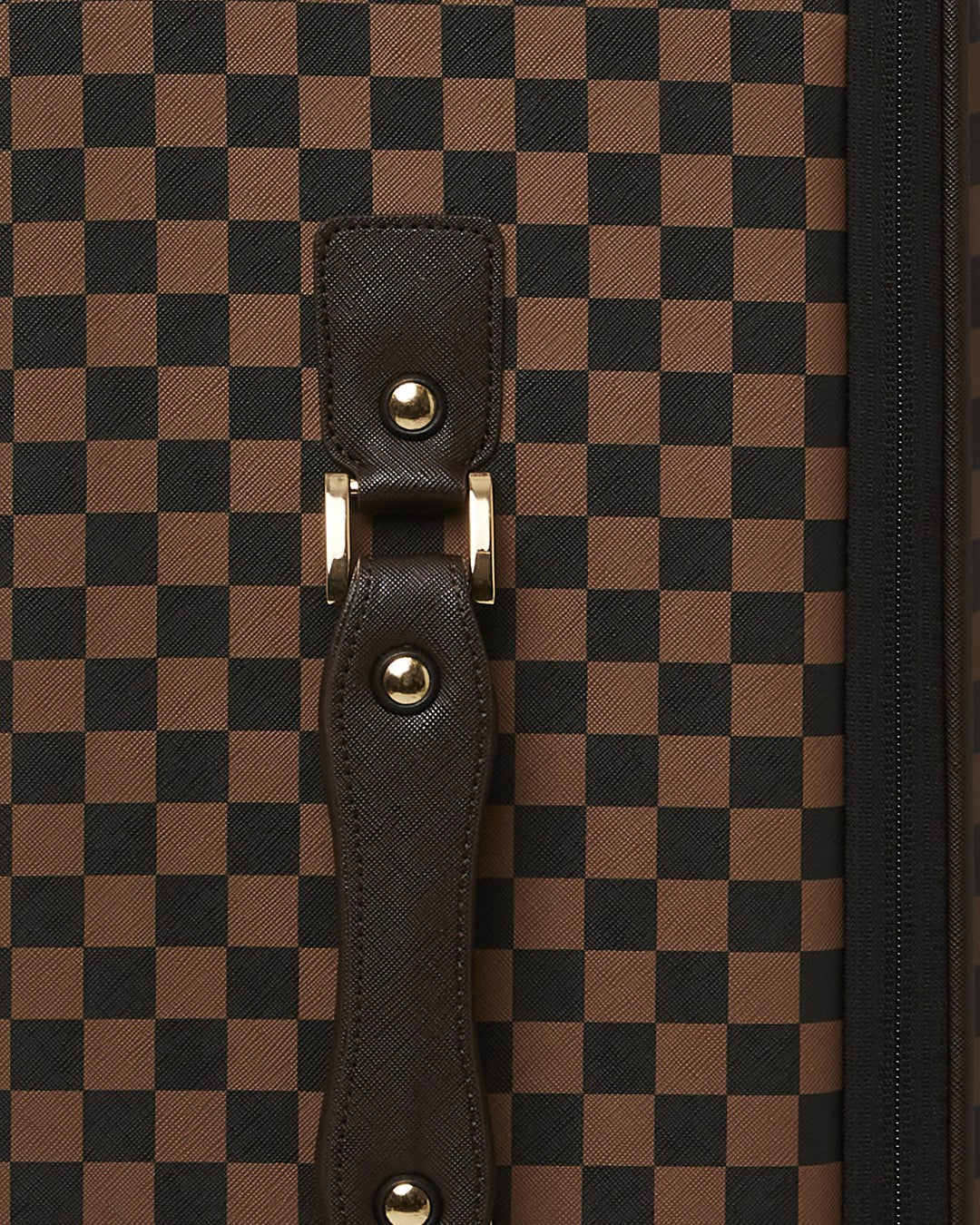 EXTERIOR GOLD ZIP POCKET SHARKS IN PARIS JETSETTER CARRY-ON LUGGAGE