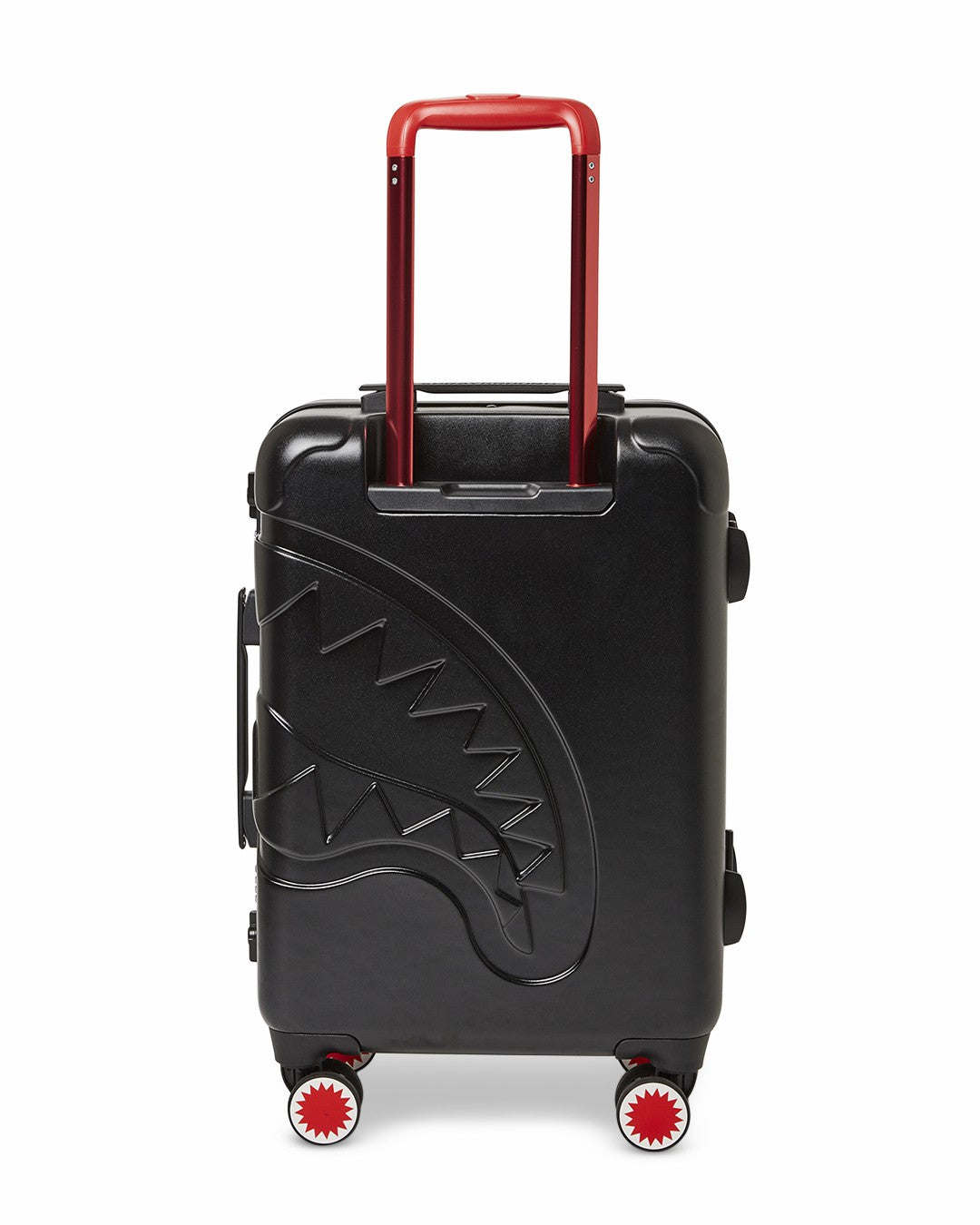 MOLDED SHARKITECTURE BLACK HARDSHELL CARRY-ON LUGGAGE