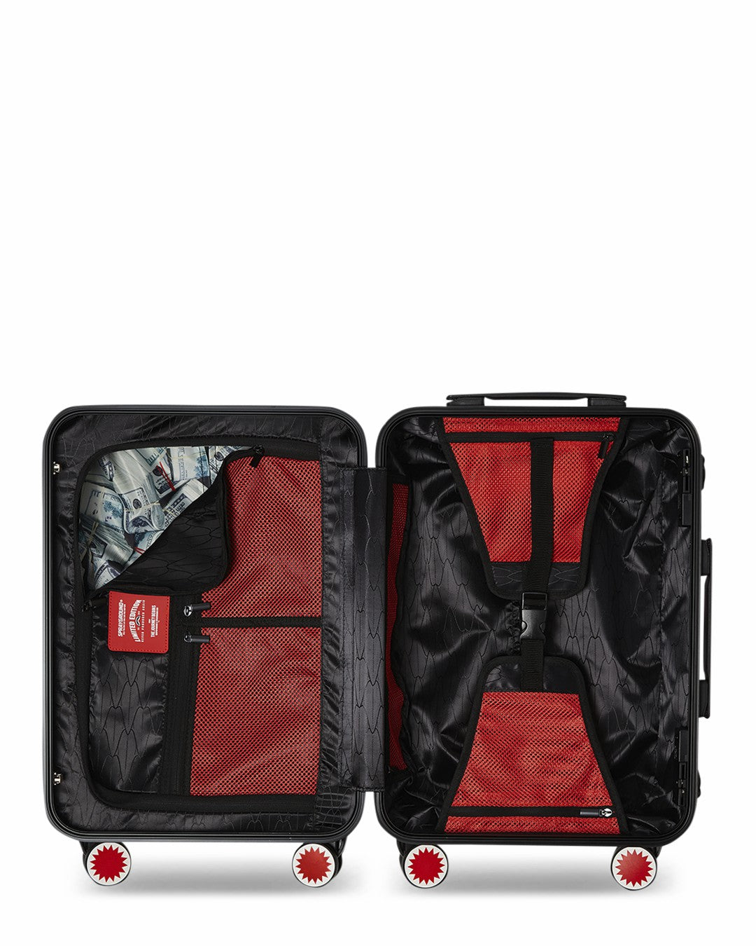 SHARKS IN PARIS VANQUISH SHARKNAUTICS HARDSHELL CARRY-ON LUGGAGE