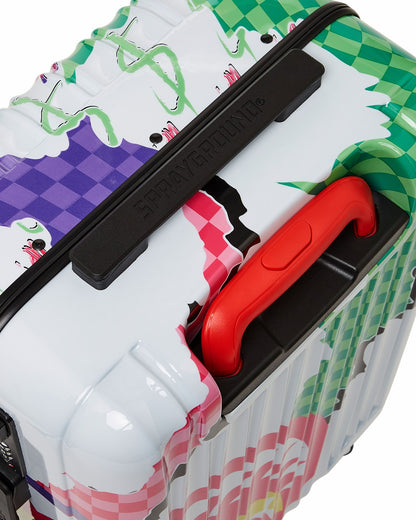 DREAMY TECHNICOLOR SHARKNAUTICS HARDSHELL CARRY-ON LUGGAGE