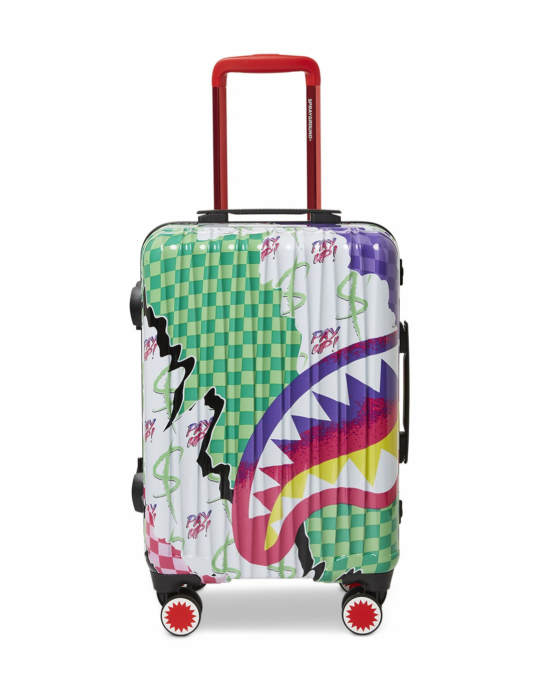 DREAMY TECHNICOLOR SHARKNAUTICS HARDSHELL CARRY-ON LUGGAGE