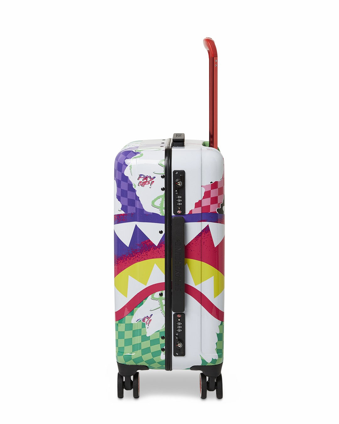 DREAMY TECHNICOLOR SHARKNAUTICS HARDSHELL CARRY-ON LUGGAGE