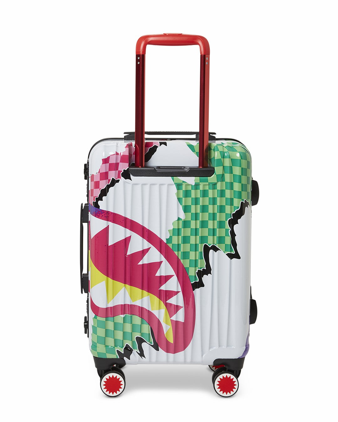 DREAMY TECHNICOLOR SHARKNAUTICS HARDSHELL CARRY-ON LUGGAGE