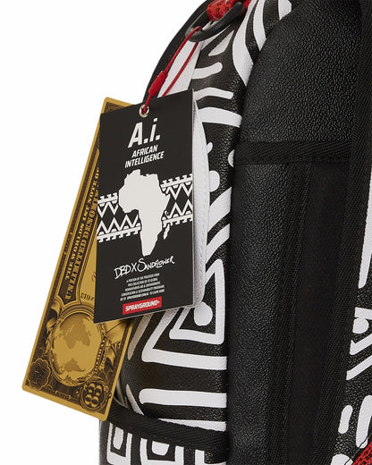 A.I.8 AFRICAN INTELLIGENCE - ORIGIN STORY BACKPACK (DLXV)