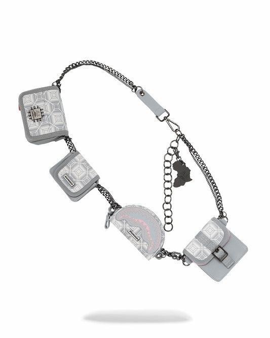 A.I.8 AFRICAN INTELLIGENCE BOOKED & BUSY CHARM WAISTBELT