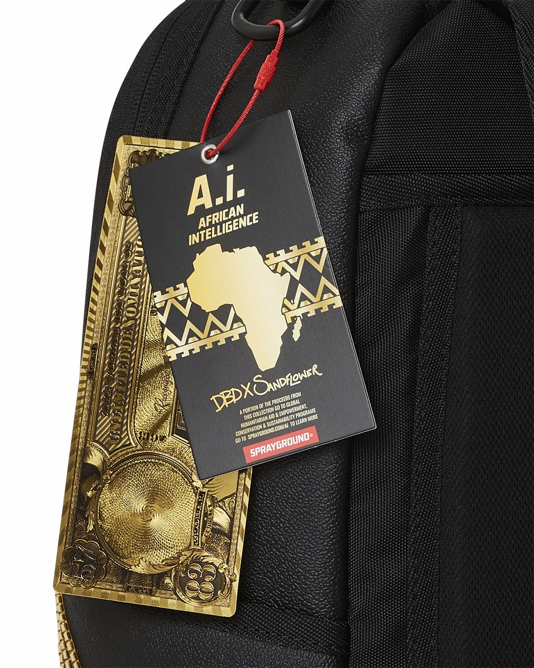 A.I.8 AFRICAN INTELLIGENCE GUILDED LEOPARD BACKPACK (DLXV)