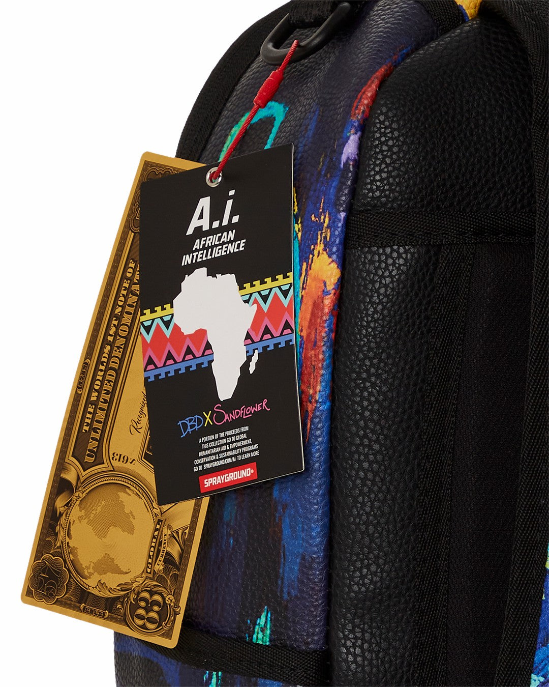 A.I.8 AFRICAN INTELLIGENCE PLANET UTOPIA BACKPACK (DLXV)