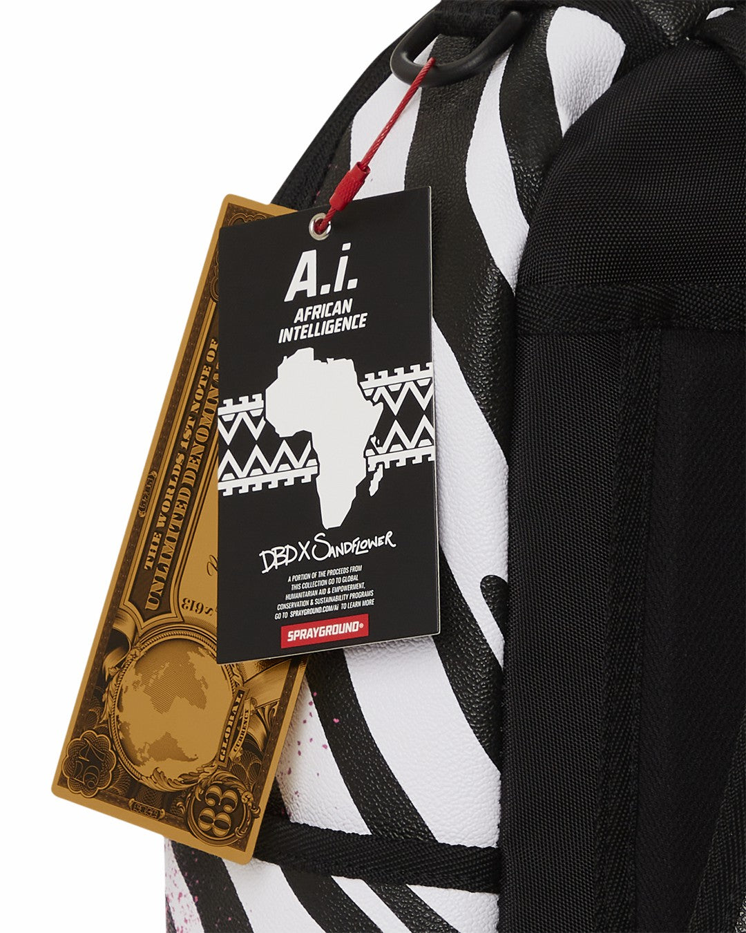 A.I.8 AFRICAN INTELLIGENCE MOTHERLAND LOVE BACKPACK (DLXV)
