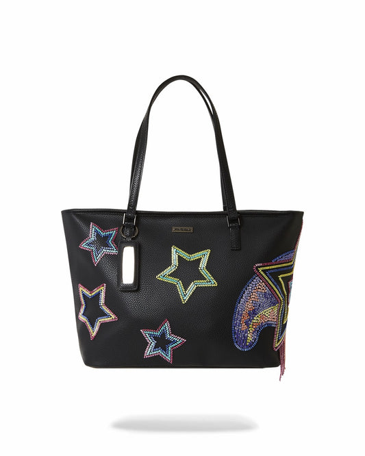 STAR RACER A.I.7 SANDFLOWER COLLAB BEADED TOTE