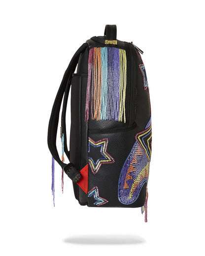 STAR RACER A.I.7 SANDFLOWER COLLAB BEADED BACKPACK