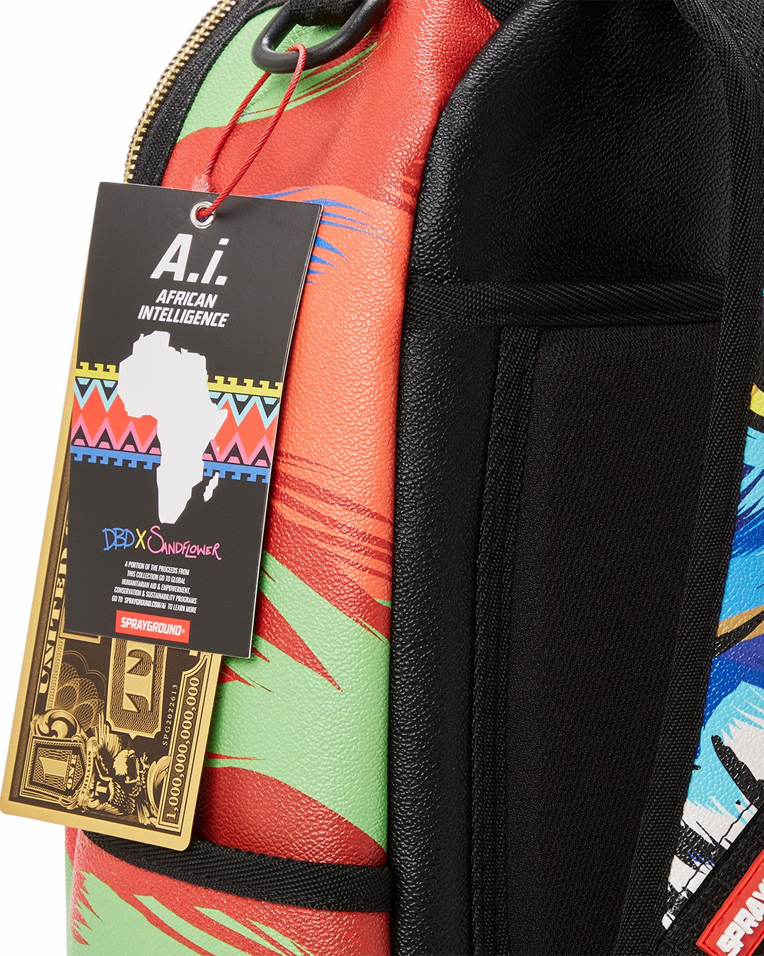 HEAR MY ROAR A.i.6 SANDFLOWER COLLAB BACKPACK (DLXV)