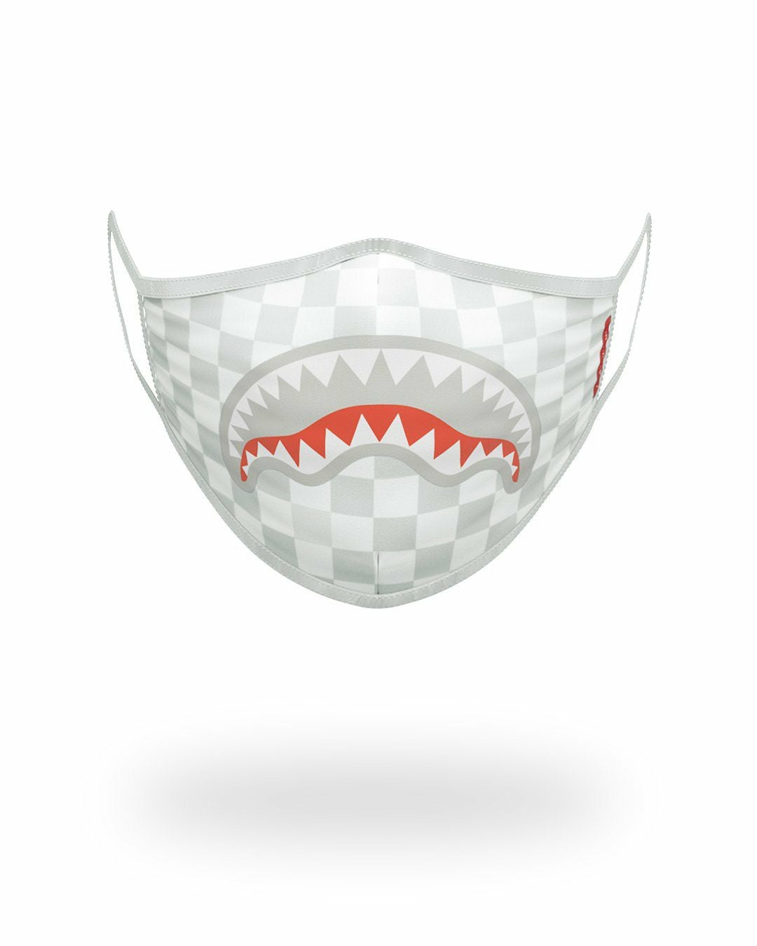 SHARKS IN PARIS (WHITE) FORM-FITTING MASK