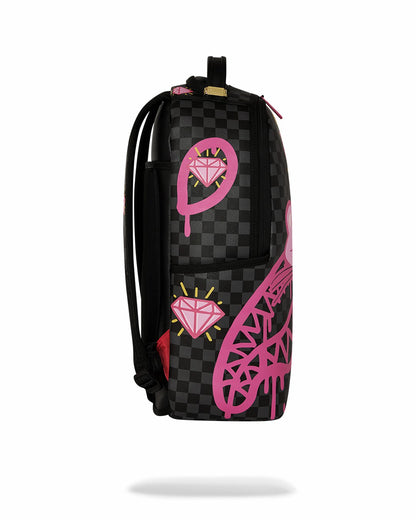 PINK PANTHER DIAMOND SHARK BACKPACK