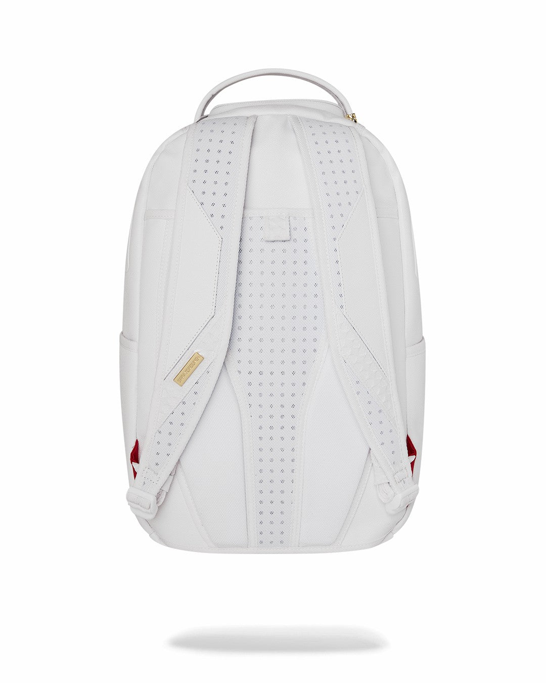 GOLD BRICK LUXE WHITE BACKPACK