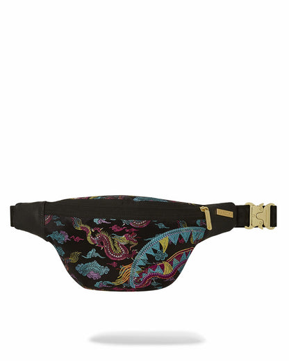 EMBROIDERED DRAGONS SAVVY CROSSBODY