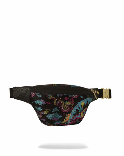 EMBROIDERED DRAGONS SAVVY CROSSBODY