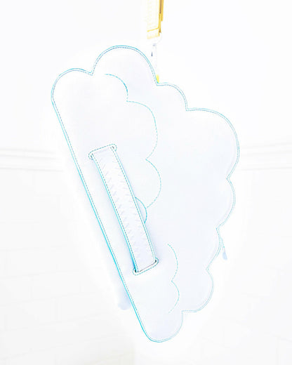CLOUDY WITH A CHANCE OF SHARK CROSSOVER CLUTCH