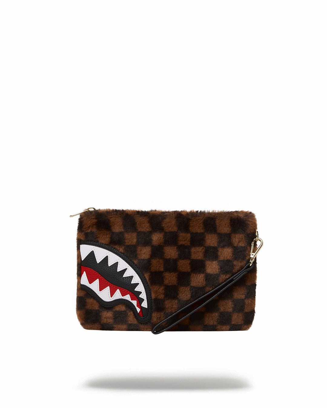 FURRR SHARKS IN PARIS CROSSOVER CLUTCH