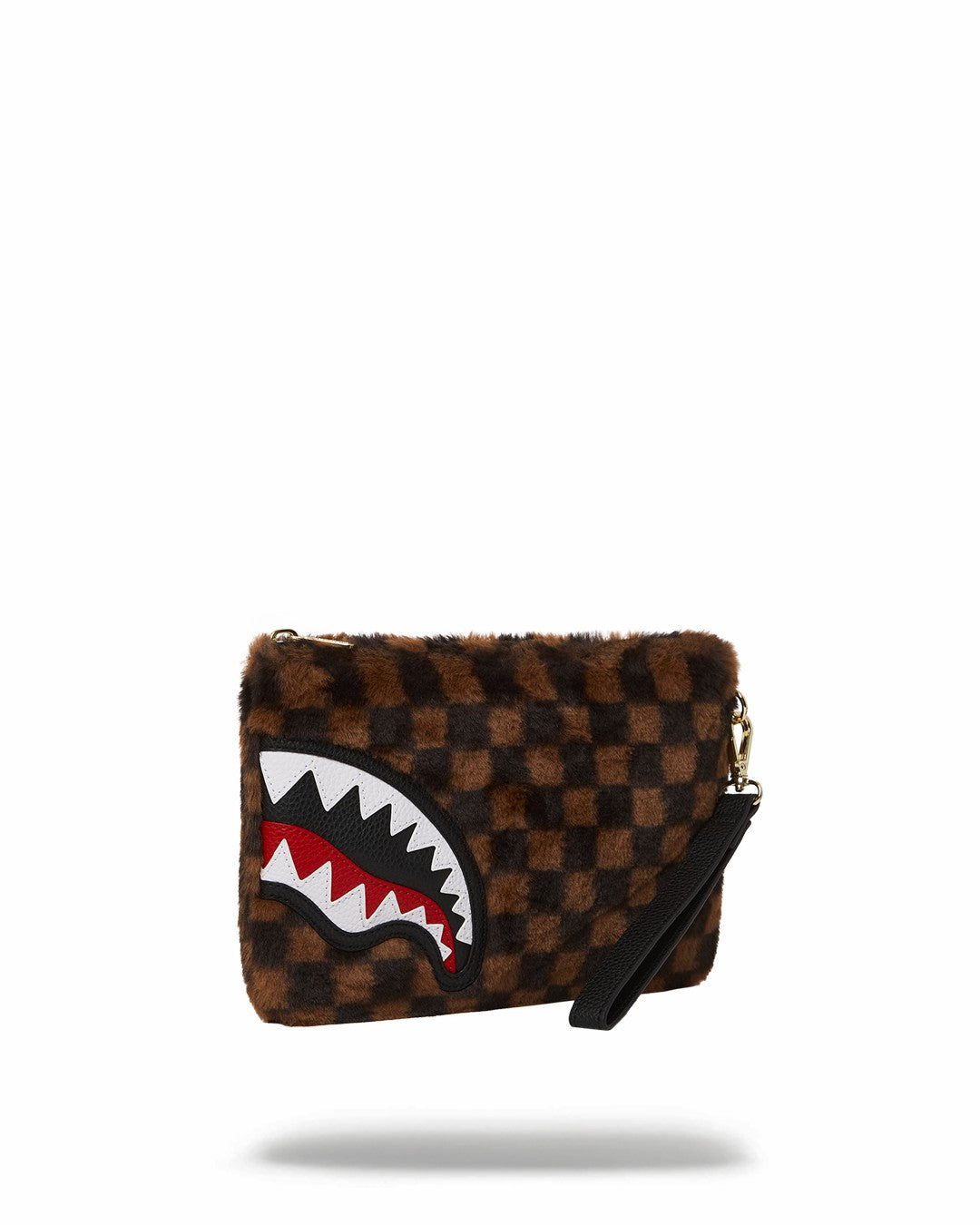 FURRR SHARKS IN PARIS CROSSOVER CLUTCH