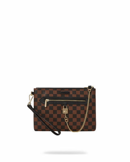 HENNY LOCK SHARKS IN PARIS CROSSOVER CLUTCH