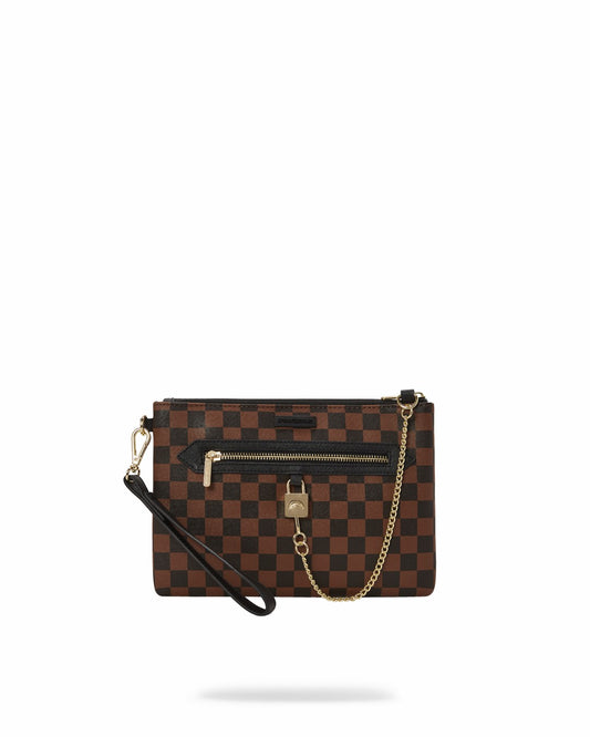 HENNY LOCK SHARKS IN PARIS CROSSOVER CLUTCH